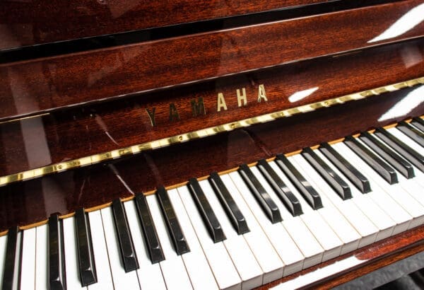 Yamaha P116 Upright Piano In Polished Mahogany