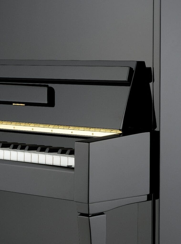 Petrof P122 N2 Polished Ebony Details