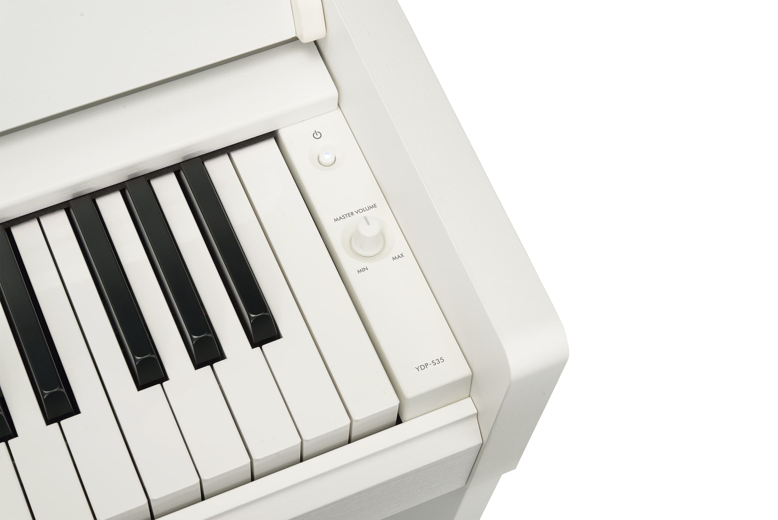 Yamaha YDP S35 Arius Digital White Details Right