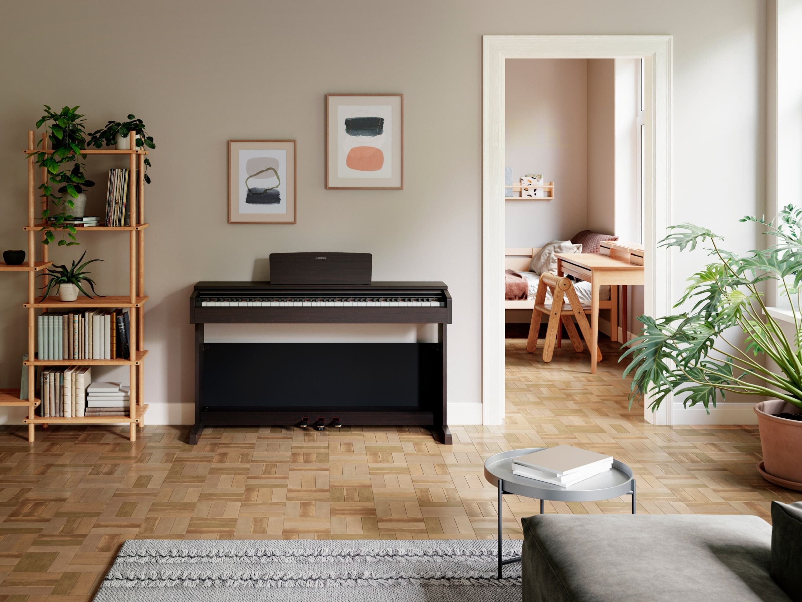 Yamaha YDP 145 Arius Digital Dark Rosewood Location