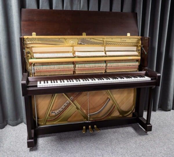 Preowned Yamaha b3 Upright in Open pore Dark Walnut