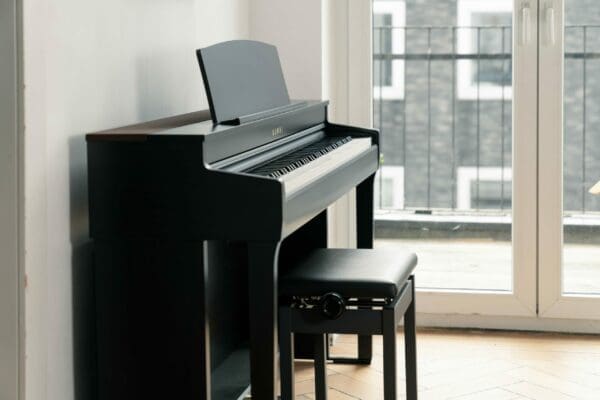 Kawai CN301 Black Finish Location Side