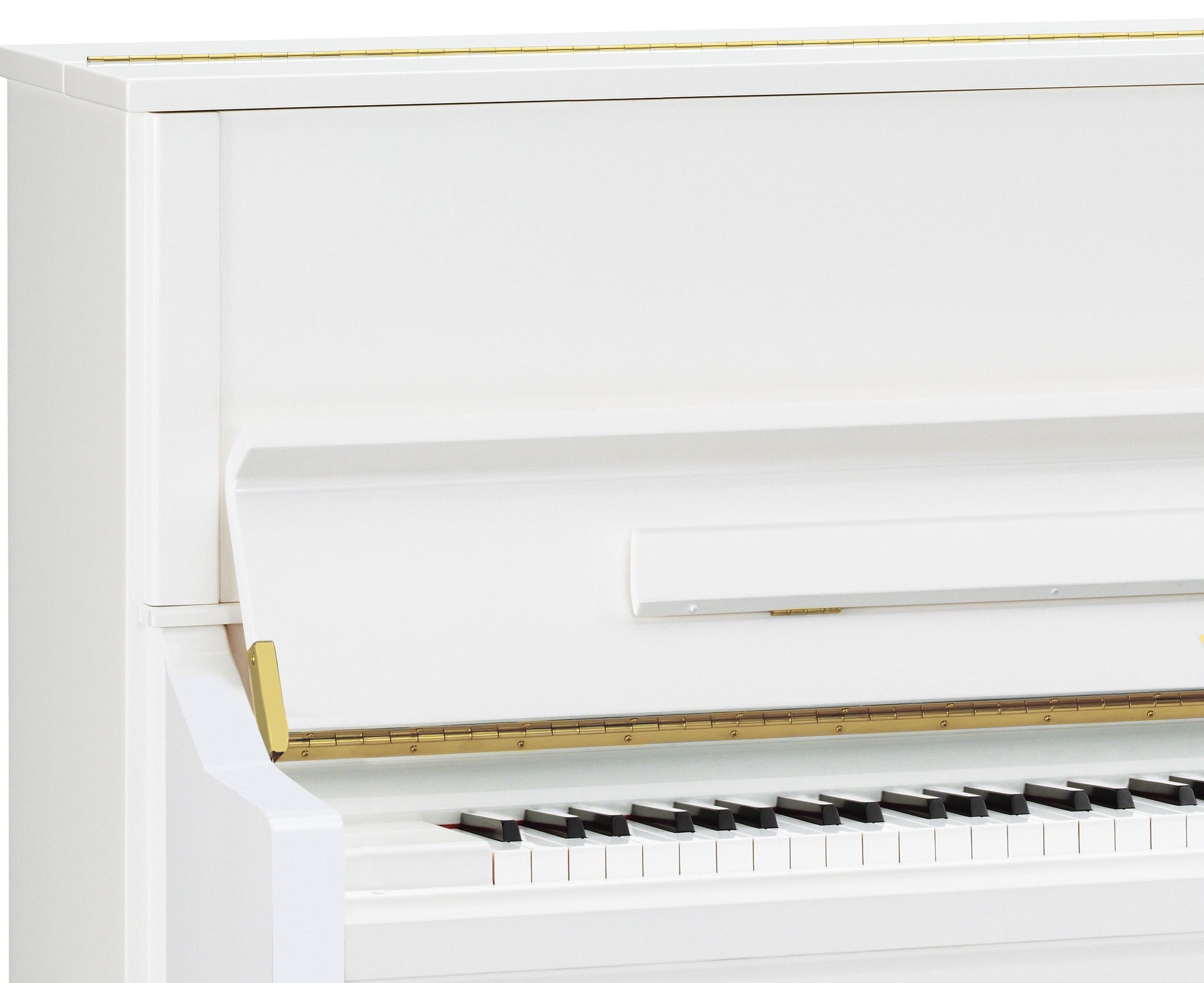 Yamaha U1 Disklavier in Polished White
