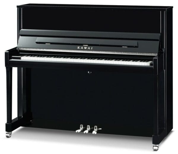 Kawai K300 in polished ebony with silver fittings