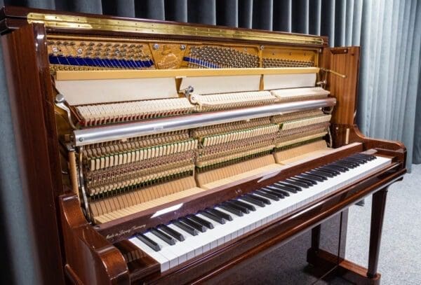 Refurbished Blüthner Model B Upright in Polished Mahogany, 2013