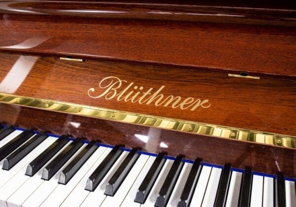 Refurbished Blüthner Model B Upright in Polished Mahogany, 2013