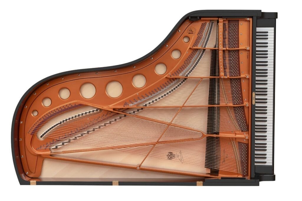 Bösendorfer 230VC Concert Grand Inside
