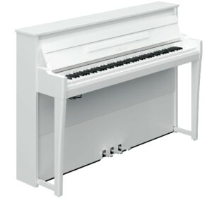 Yamaha NU1XA Polished White Pianos for Sale