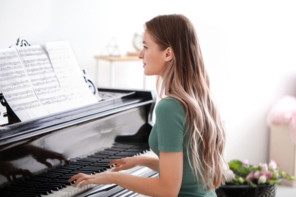 Learning to play the piano as an adult