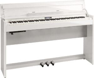 Roland DP603 in Polished White